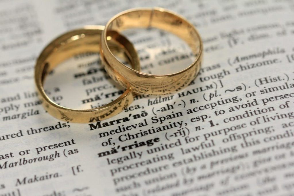 Catholic wedding rings and parish family life